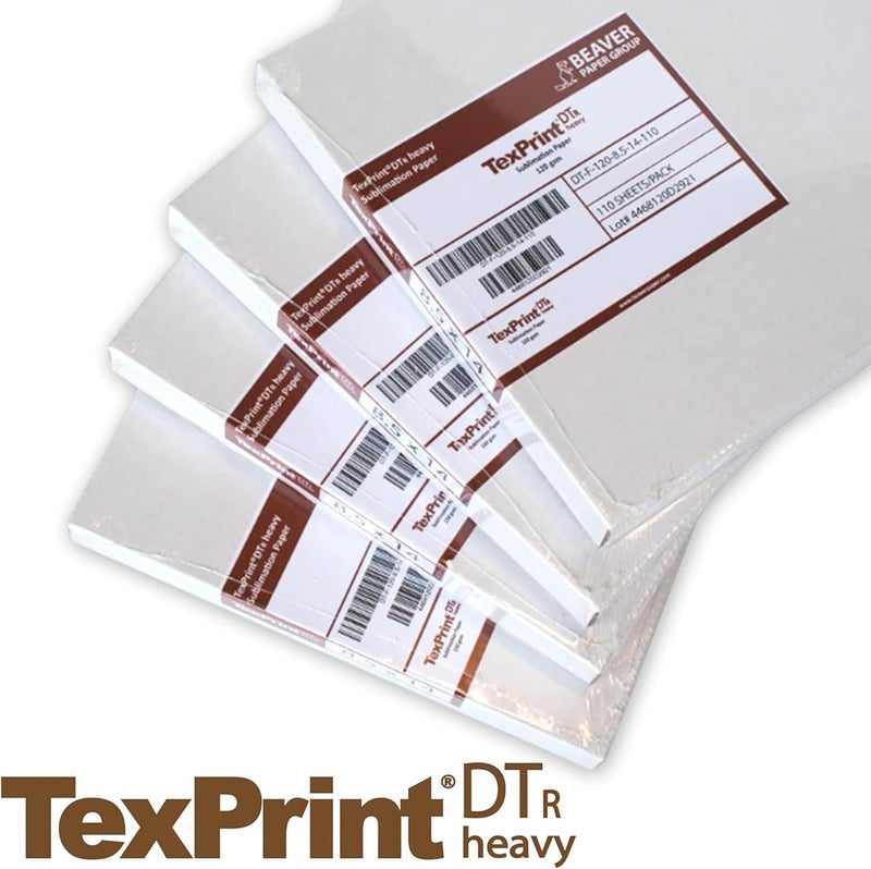 texprint DT Heavy Sublimation Paper, 13" x 19", 110 Sheets, SawGrass Approved, High Release - Image 2
